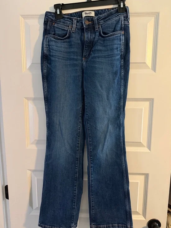 Wrangler retro Women's Blue Bootcut Jeans - Picture 1 of 1
